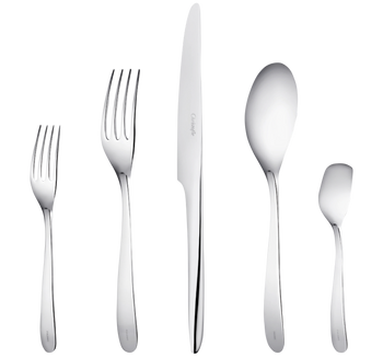 Christofle L'Ame Flatware: 5-Piece Set, Stainless Steel